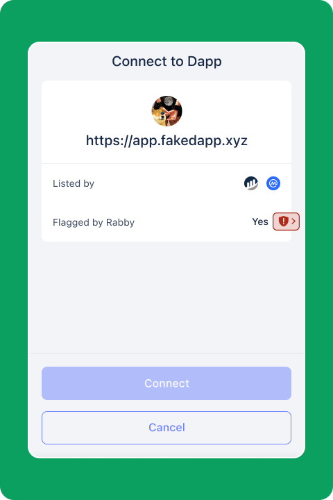 Rabby Wallet interface