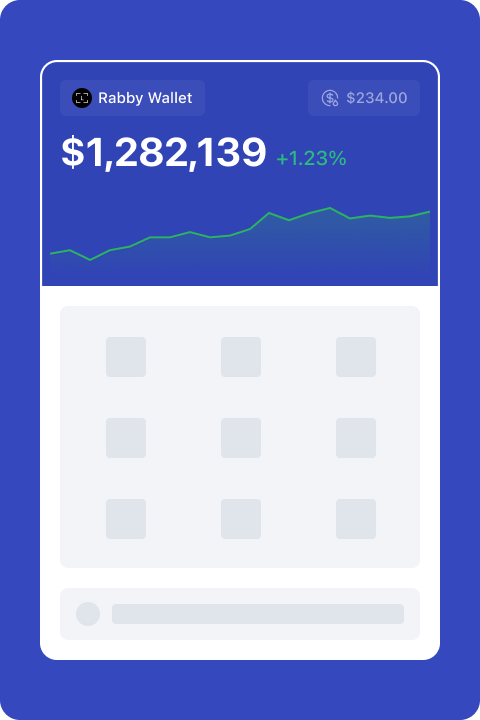 Rabby Wallet interface
